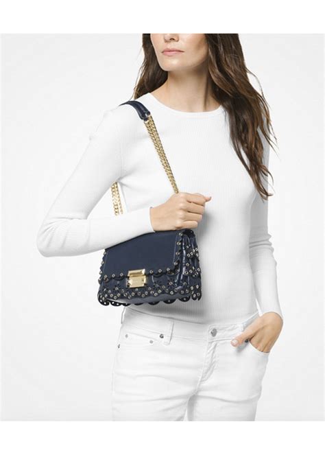 michael kors sloan small shoulder bag|Michael Kors flat shoulder handbags.